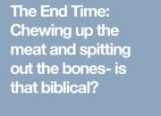 Dream Meaning of Spitting Out Bones
