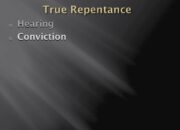 Dream Meaning of Hearing Repent