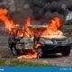 Dream Meaning of Car On Fire