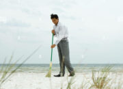Dream Meaning of Sweeping Sand