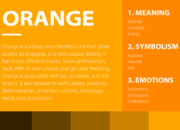Dream Meaning of The Color Orange