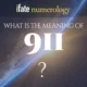Dream Meaning of The Number 911